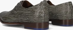 Heren FLORIS VAN BOMMEL grijze nette schoenen sfm-30338 de stijler