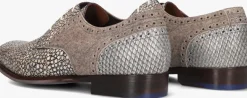 Heren FLORIS VAN BOMMEL grijze nette schoenen sfm-30361 de stapper
