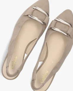 DAMES GABOR grijze slingbacks 521