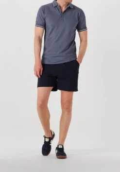 Heren GENTI grijze polo polo 3 button ss j2001-1212