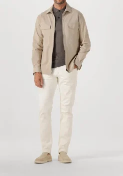 Heren GENTI grijze polo polo button ss k2046-1260