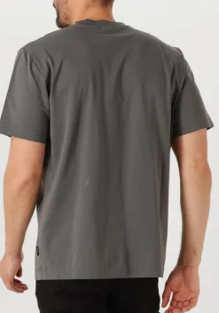 Heren GENTI grijze t-shirt t-shirt ss j2040-1223