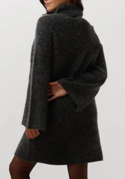 DAMES GESTUZ grijze mini jurk alphagz rollneck dress