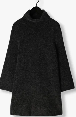 DAMES GESTUZ grijze mini jurk alphagz rollneck dress