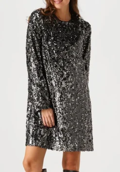 DAMES GESTUZ grijze mini jurk salinagz dress