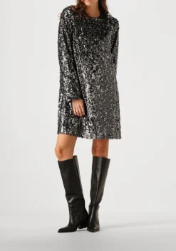 DAMES GESTUZ grijze mini jurk salinagz dress