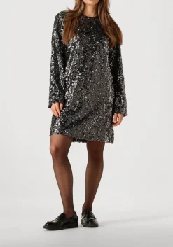 DAMES GESTUZ grijze mini jurk salinagz dress