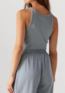 DAMES GESTUZ grijze top gzdrew logo tank 2.0