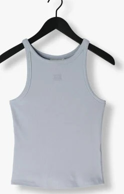 DAMES GESTUZ grijze top gzdrew logo tank 2.0