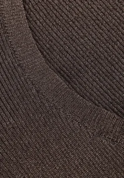 DAMES GESTUZ grijze t-shirt silvigz deep back blouse