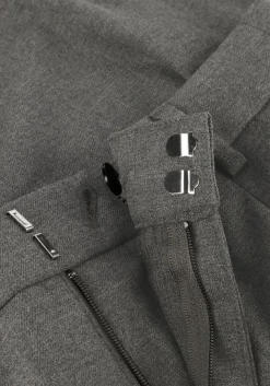 DAMES GESTUZ grijze wijde broek gzpaula melange mw wide pants