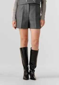 DAMES HERSKIND grijze korte broek reggy midt waist short