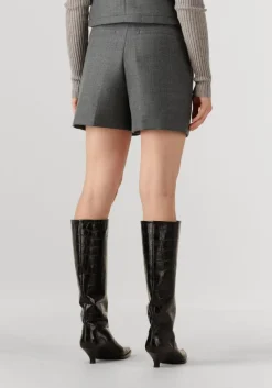DAMES HERSKIND grijze korte broek reggy midt waist short