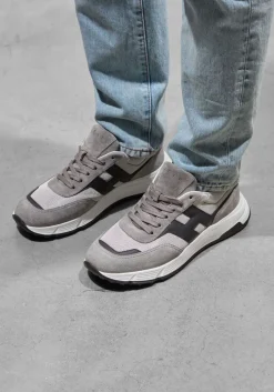 Heren HOGAN grijze lage sneakers hyperlight allac nuova
