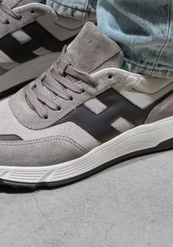 Heren HOGAN grijze lage sneakers hyperlight allac nuova