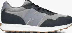 Heren HOGAN grijze lage sneakers h601 allacciato