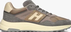 Heren HOGAN grijze lage sneakers hyperlight allacciato h