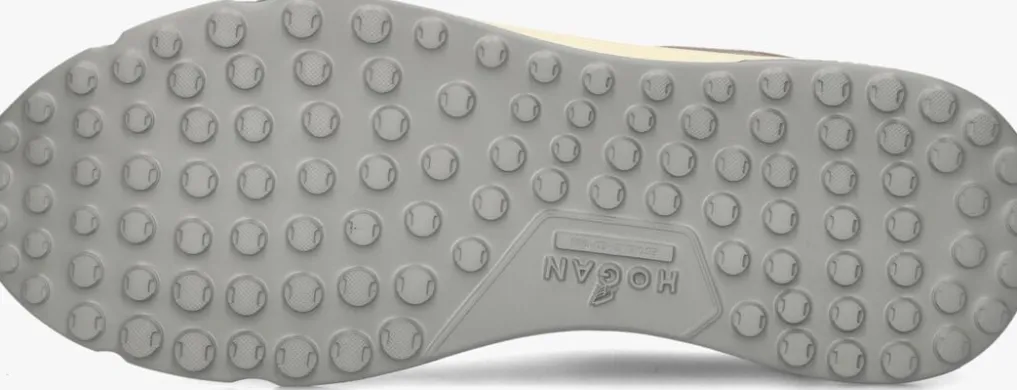 Heren HOGAN grijze lage sneakers hyperlight allacciato h