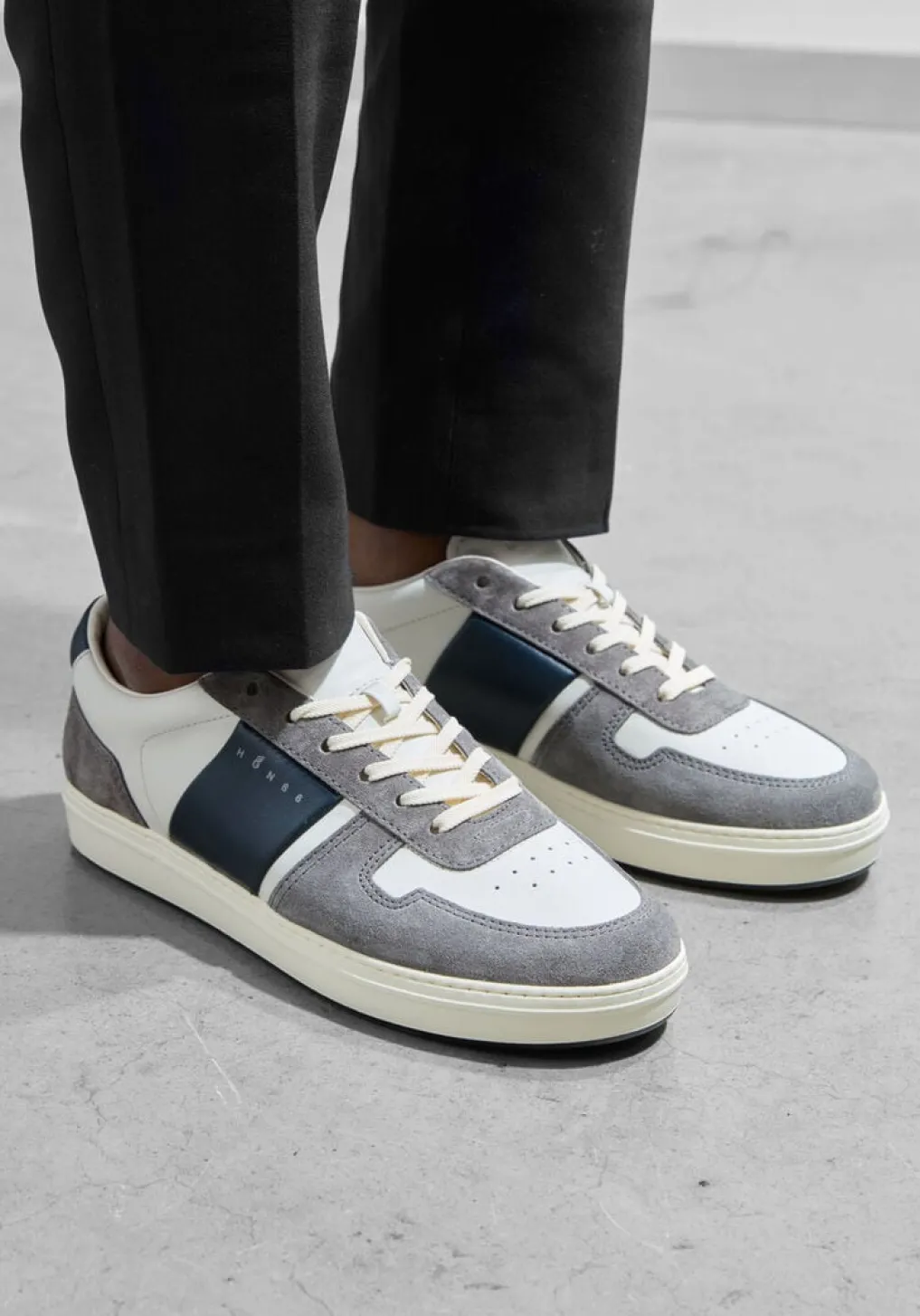 Heren HOGAN grijze sneakers led sneaker