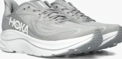 DAMES HOKA grijze lage sneakers clifton 10