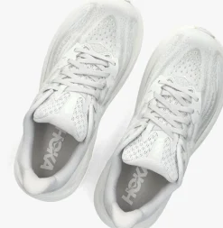 DAMES HOKA grijze lage sneakers clifton 10
