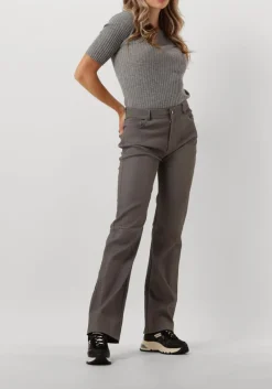 DAMES IBANA grijze pantalon passima croco