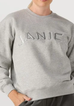 DAMES JANICE grijze sweater andy
