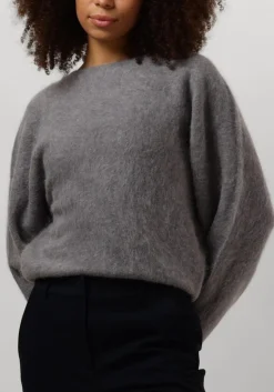 DAMES KNIT-TED grijze trui amanda pullover