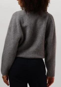 DAMES KNIT-TED grijze trui amanda pullover