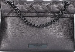 DAMES KURT GEIGER LONDON grijze schoudertas mini kensington drench