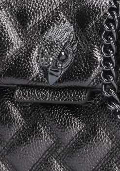 DAMES KURT GEIGER LONDON grijze schoudertas mini kensington drench