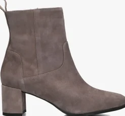 DAMES LINA LOCCHI grijze enkellaarsjes 8543