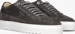 Heren Mason Garments grijze lage sneakers tia nativo