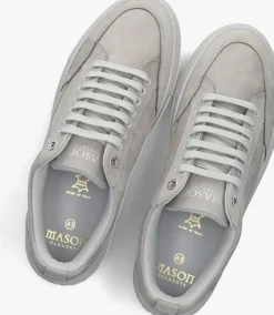 Heren Mason Garments grijze lage sneakers tia tonale