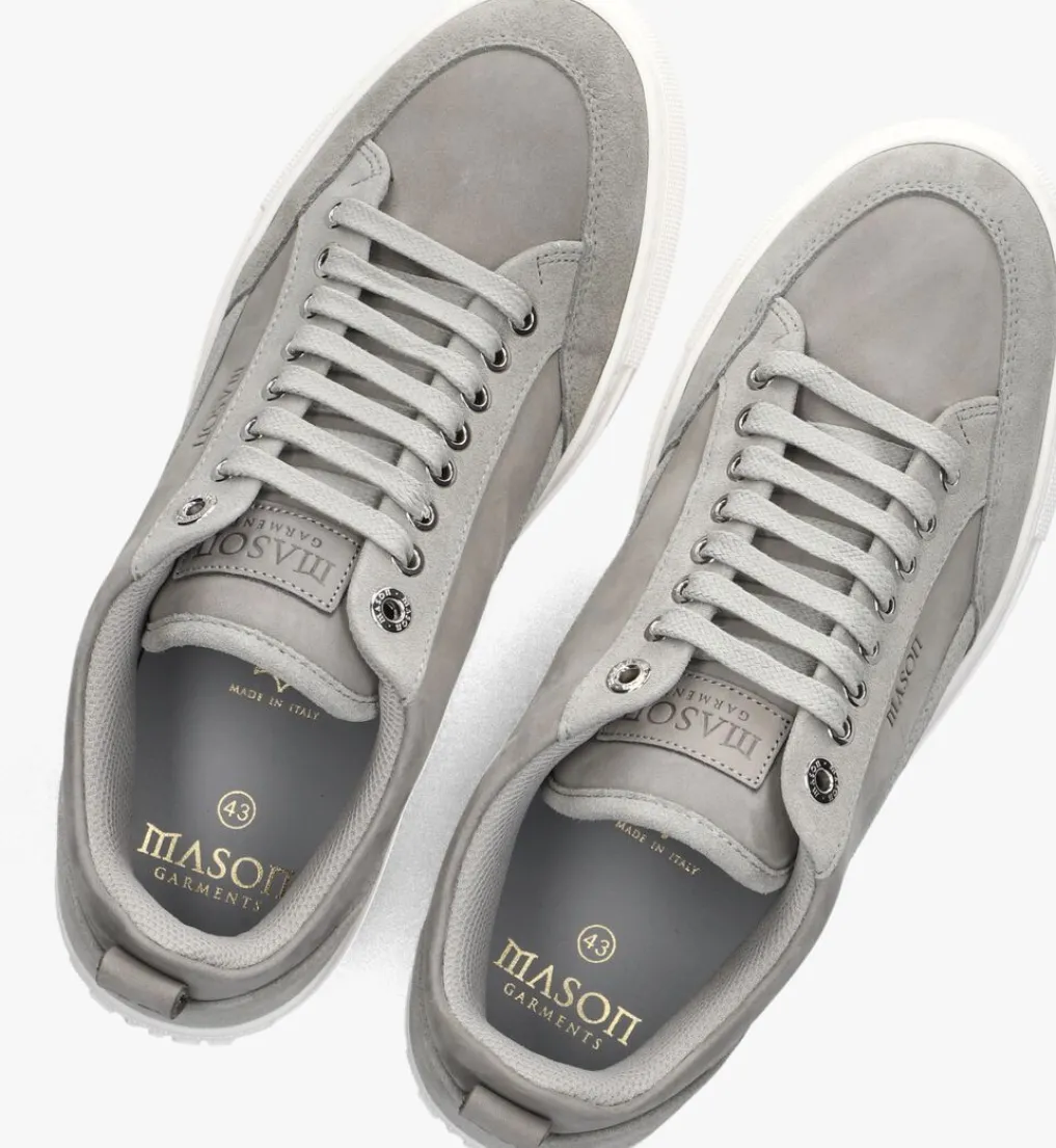 Heren Mason Garments grijze sneakers tia mescolare