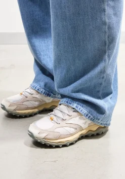 DAMES MIZUNO grijze lage sneakers wave mujin tl