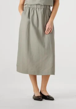DAMES MOS MOSH grijze midirok mmenja alexis skirt