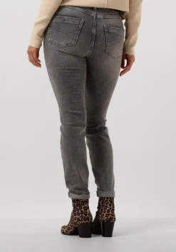 DAMES MOS MOSH grijze slim fit jeans vice chic jeans
