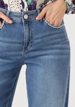 DAMES MOS MOSH grijze wide jeans mmdara shane jeans