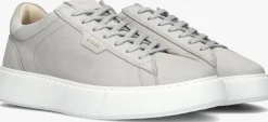 Heren NUBIKK grijze lage sneakers vince tora heren