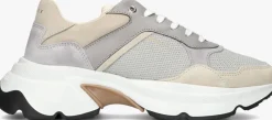 DAMES NUBIKK grijze lage sneakers ross jaden
