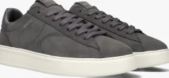 Heren NUBIKK grijze lage sneakers vic cosmo