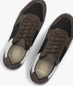 Heren NUBIKK grijze lage sneakers rock road wave