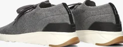 Heren NUBIKK grijze lage sneakers weston knitto