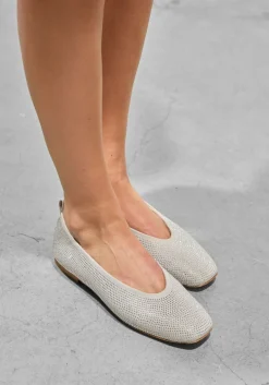 DAMES ODARE grijze ballerina's agata