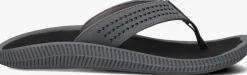 Heren OLUKAI grijze teenslippers ulele
