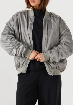 DAMES PENN & INK grijze jack jacket w25c289