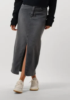 DAMES PENN & INK grijze midirok 679 skirt