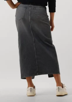 DAMES PENN & INK grijze midirok 679 skirt