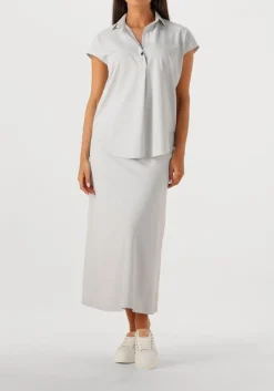 DAMES PENN & INK grijze midirok skirt